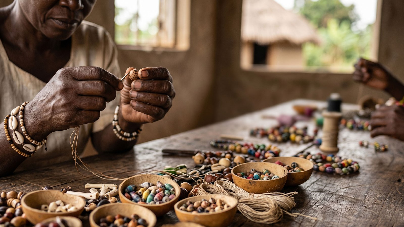 Maasai Beadwork Workshop Tanzania