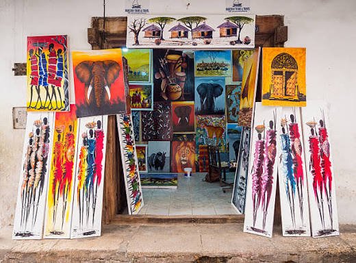 Tinga Tinga Paintings Workshop Tanzania